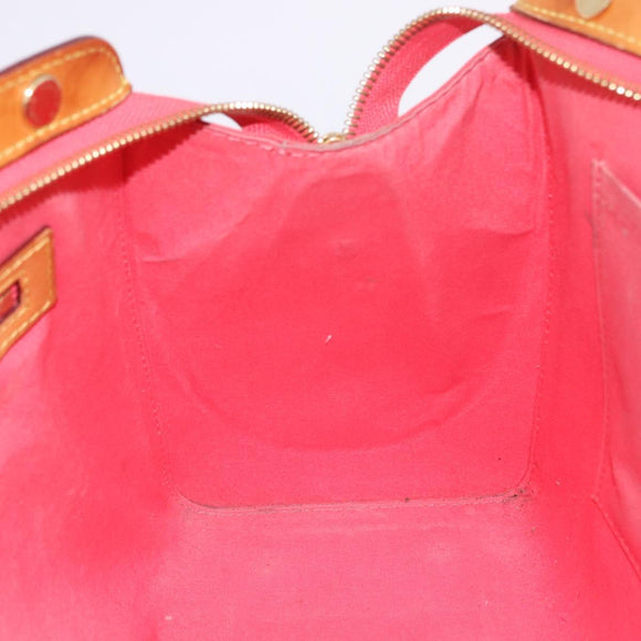 LOUIS VUITTON Monogram Vernis Blair MM Hand Bag Rose rich M90262 LV Auth BA15136