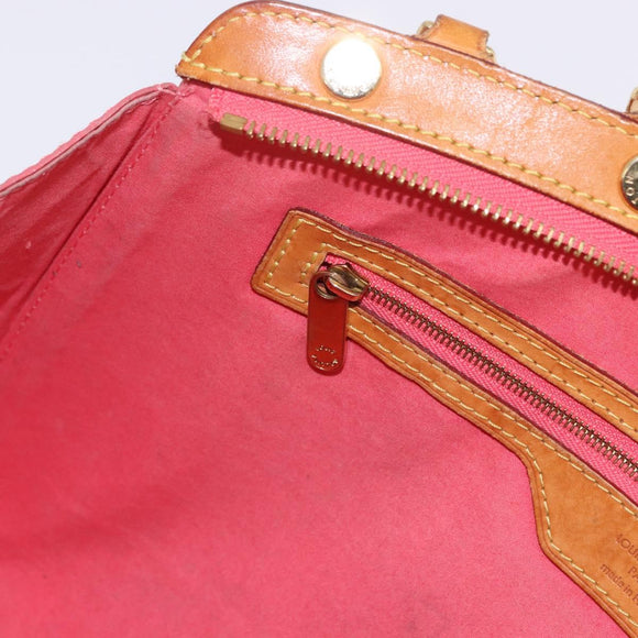 LOUIS VUITTON Monogram Vernis Blair MM Hand Bag Rose rich M90262 LV Auth BA15136