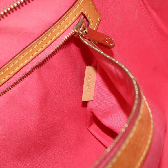 LOUIS VUITTON Monogram Vernis Blair MM Hand Bag Rose rich M90262 LV Auth BA15136