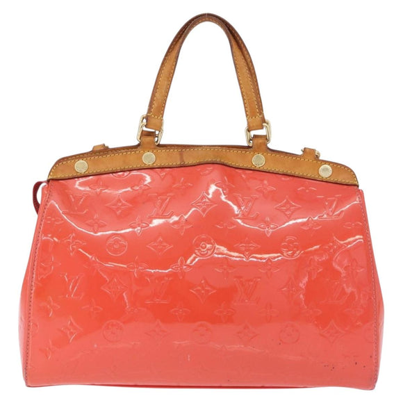 LOUIS VUITTON Monogram Vernis Blair MM Hand Bag Rose rich M90262 LV Auth BA15136