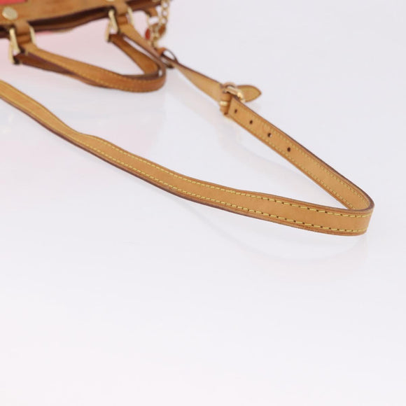 LOUIS VUITTON Monogram Vernis Blair MM Hand Bag Rose rich M90262 LV Auth BA15136