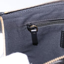 VERSACE Clutch Bag Leather Black Gold Auth BA15138A-19