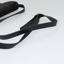 CELINE Shoulder Bag Suede Navy Auth BA1514-7