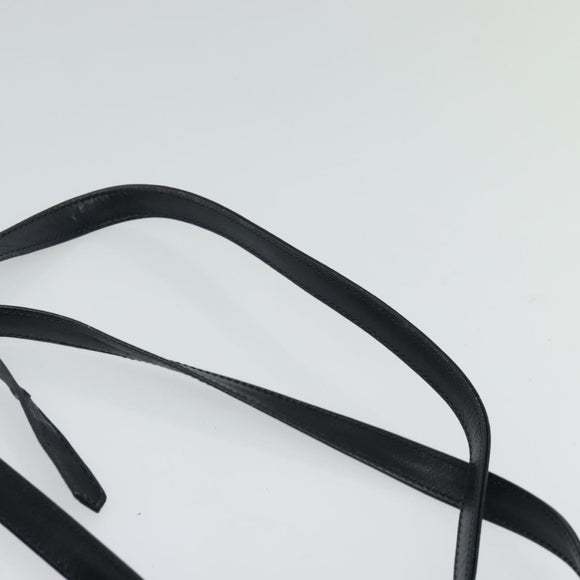 CELINE Shoulder Bag Suede Navy Auth BA1514