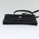 CELINE Shoulder Bag Suede Navy Auth BA1514-5