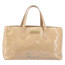 LOUIS VUITTON Monogram Vernis Wilshire PM Rose Flow lantern M91642 Auth BA15141-13