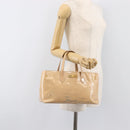 LOUIS VUITTON Monogram Vernis Wilshire PM Rose Flow lantern M91642 Auth BA15141-25