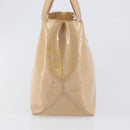 LOUIS VUITTON Monogram Vernis Wilshire PM Rose Flow lantern M91642 Auth BA15141-4