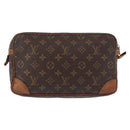 LOUIS VUITTON Monogram Compiegne 28 Clutch Bag M51845 LV Auth BA15142-2