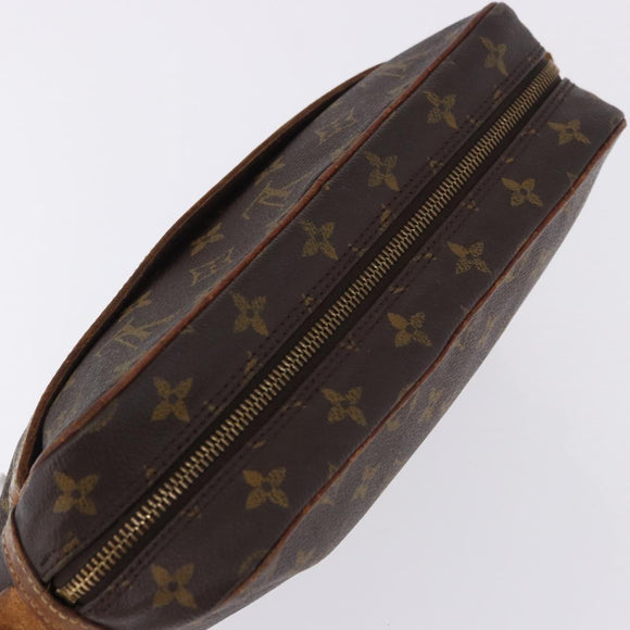 LOUIS VUITTON Monogram Compiegne 28 Clutch Bag M51845 LV Auth BA15142