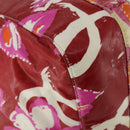 CHANEL High Summer Line Tote Bag PVC Canvas Red CC Auth BA15144-19
