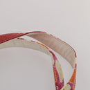 CHANEL High Summer Line Tote Bag PVC Canvas Red CC Auth BA15144-14