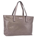 GUCCI GG Implementation Tote Bag PVC Pink Silver 211137 Auth BA15146-1
