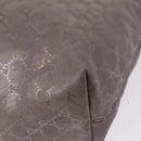 GUCCI GG Implementation Tote Bag PVC Pink Silver 211137 Auth BA15146-12