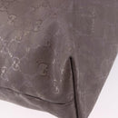 GUCCI GG Implementation Tote Bag PVC Pink Silver 211137 Auth BA15146-13