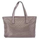 GUCCI GG Implementation Tote Bag PVC Pink Silver 211137 Auth BA15146-3