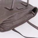 GUCCI GG Implementation Tote Bag PVC Pink Silver 211137 Auth BA15146-7