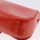 LOUIS VUITTON Vernis Pochette Sobie Bag Orenge Sunset M93727 LV Auth BA15152A-16