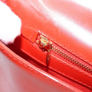 LOUIS VUITTON Vernis Pochette Sobie Bag Orenge Sunset M93727 LV Auth BA15152A-20