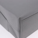 BALENCIAGA Shopping Tote Bag XXS Leather 2way Gray Silver 555140 Auth BA15153V-17