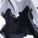 BALENCIAGA Shopping Tote Bag XXS Leather 2way Gray Silver 555140 Auth BA15153V-21