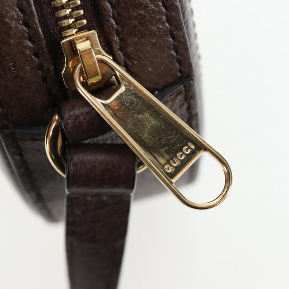 GUCCI GG Supreme Shoulder Bag PVC Beige Gold 574978 Auth BA15155M
