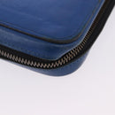 LOUIS VUITTON Damier Infini Zippy XL Travel Case Blue N60079 LV Auth BA15157-14