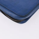 LOUIS VUITTON Damier Infini Zippy XL Travel Case Blue N60079 LV Auth BA15157-16