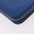 LOUIS VUITTON Damier Infini Zippy XL Travel Case Blue N60079 LV Auth BA15157-17