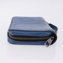 LOUIS VUITTON Damier Infini Zippy XL Travel Case Blue N60079 LV Auth BA15157-3