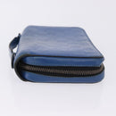 LOUIS VUITTON Damier Infini Zippy XL Travel Case Blue N60079 LV Auth BA15157-4