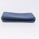 LOUIS VUITTON Damier Infini Zippy XL Travel Case Blue N60079 LV Auth BA15157-5
