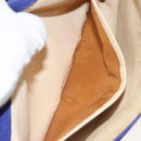 CELINE Chain Shoulder Bag Suede Purple Auth BA1516-11