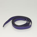 CELINE Chain Shoulder Bag Suede Purple Auth BA1516-22