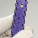 CELINE Chain Shoulder Bag Suede Purple Auth BA1516-12