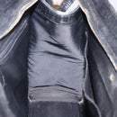 CHANEL Chain Tote Bag Caviar Skin Black Gold CC Auth BA15172-20