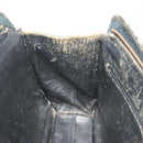 CHANEL Matelasse Chain Shoulder Bag Suede Black Gold CC Auth BA15173-19