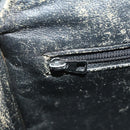 CHANEL Matelasse Chain Shoulder Bag Suede Black Gold CC Auth BA15173-22