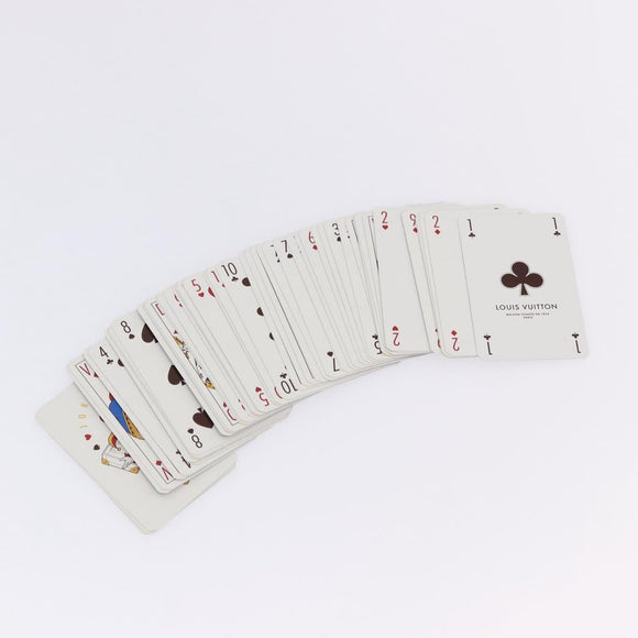 LOUIS VUITTON Cult Towaju Playing Cards paper Multicolor M65460 LV Auth BA15175