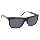 BURBERRY Nova Check Sunglasses plastic Black Auth BA15180-1