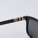 BURBERRY Nova Check Sunglasses plastic Black Auth BA15180-13