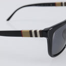 BURBERRY Nova Check Sunglasses plastic Black Auth BA15180-8