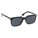 BURBERRY Sunglasses plastic Black Auth BA15181-1