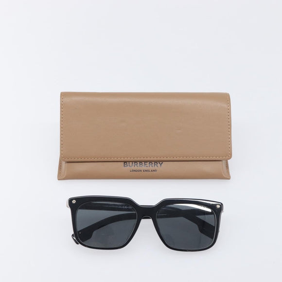 BURBERRY Sunglasses plastic Black Auth BA15181