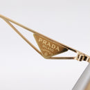 PRADA Sunglasses metal Brown Auth BA15182M-14