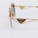 PRADA Sunglasses metal Brown Auth BA15182M-6