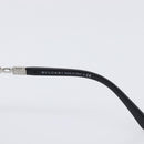 BVLGARI Sunglasses Plastic Black Silver Auth BA15183-9