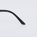 BVLGARI Sunglasses Plastic Black Silver Auth BA15183-10