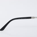 BVLGARI Sunglasses Plastic Black Silver Auth BA15183-11