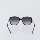 BVLGARI Sunglasses Plastic Black Silver Auth BA15183-2